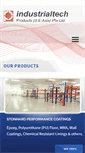 Mobile Screenshot of industrialtech.com.sg
