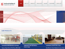 Tablet Screenshot of industrialtech.com.sg